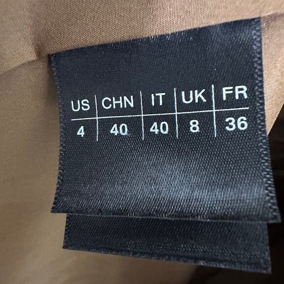 Lafayette 148 New York Whitney Wool Blend Blazer | Brown Green | SZ 4 - Picture 10 of 11